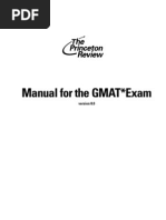 Download Princeton Review GMAT Manual by akhaliqueb SN38063594 doc pdf