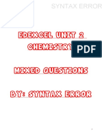 Edexcel Unit 2 Chem-Mixed