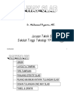 Ir. Muhamad Ryanto's One-Way Slab Design Guide