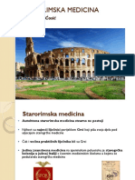 4 Starorimska Medicina