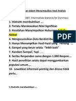 Sepuluh Kesalahan Dalam Statistik, Tambahan Bacaan