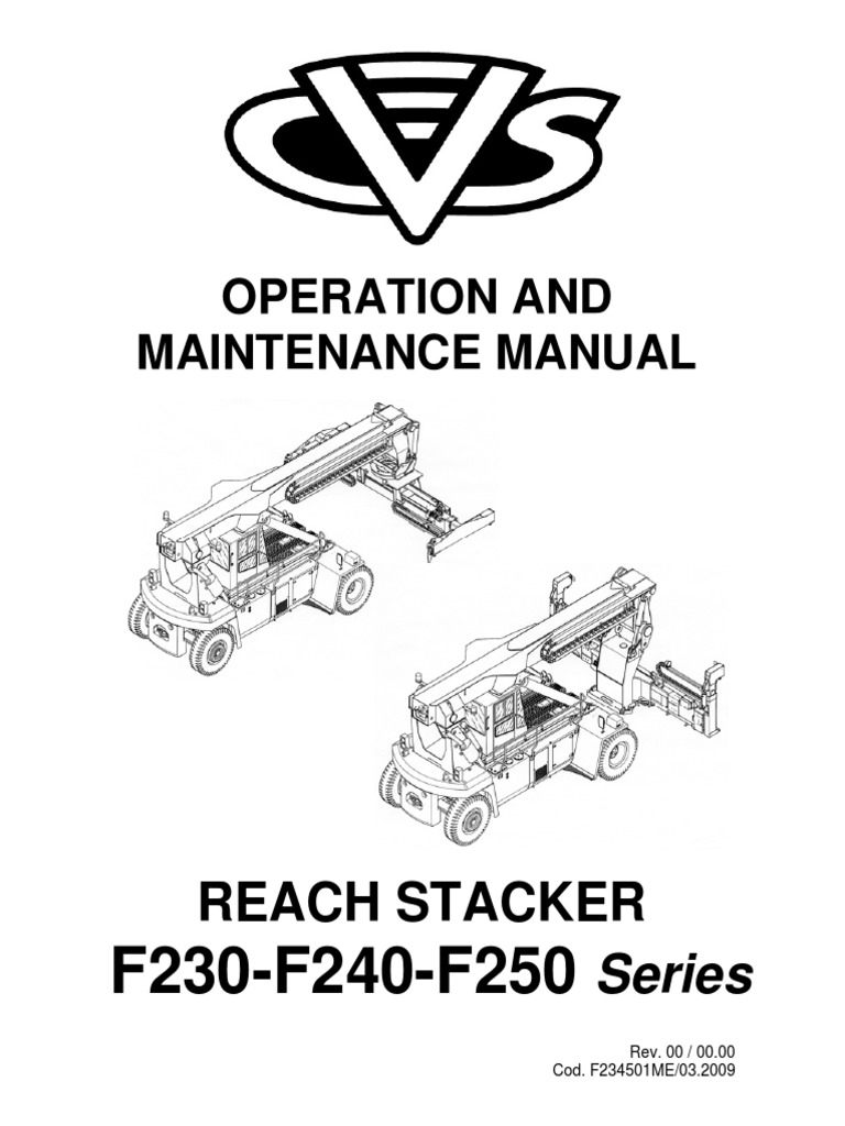 Terex Tfc 45 Reach Stacker Service Manual