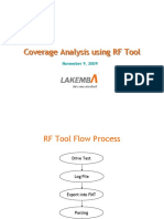 Coverage Analysis Using RF Tool