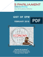 Gist of EPW February 2018 Www.iasparliament.com