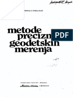 Cinklovic - Metode-Preciznih-Geodetskih-Merenja PDF