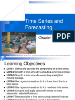 Time Series and Forecasting