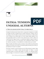 Tema 4. Fatiga - Tensión Uniaxial Alterna