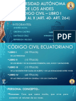 Codigo Civil - Libro I - Titulo I Al X (Art. 40 - Art. 264)