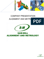 Presentation Company Saw-Mill Alignment and Metrology SPA