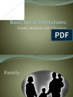 007 Basic Social Institutions - Family(1)
