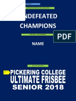 SR Ultimate Frisbee Design 2018
