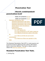 Standard Penetration Test