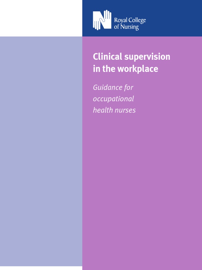 Clinical Supervision for Occupational Nurses | PDF | Nursing | Health Care
