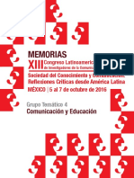 MEMORIAS XIII DE ALAIC