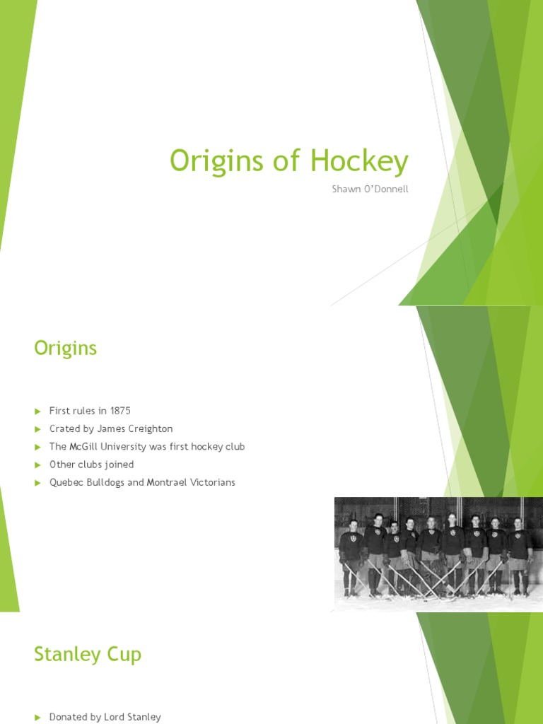 Origins of Hockey PDF