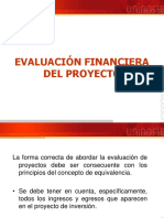 Evaluacion Financiera Del Proyecto I PDF