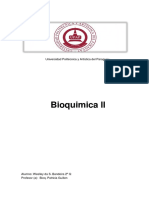 Bioquimica LL: Universidad Politécnica y Artística Del Paraguay