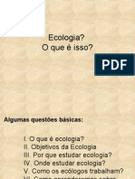 Por que estudar ecologia é fundamental