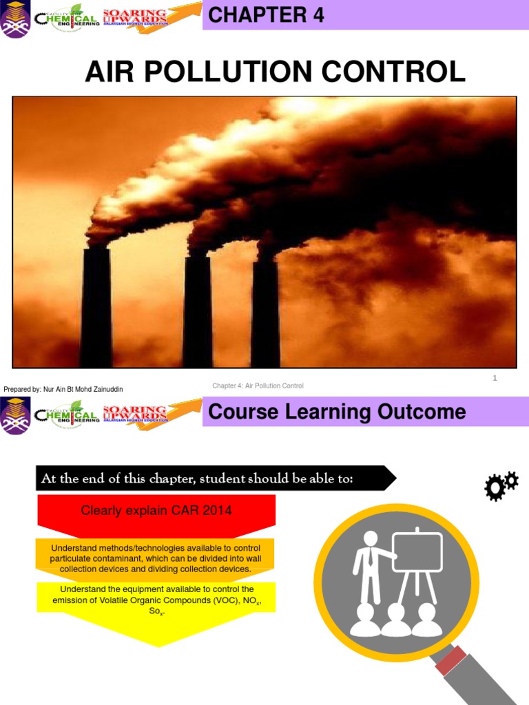 Chapter 4-Air Pollution Control | PDF | Emission Standard | Particulates