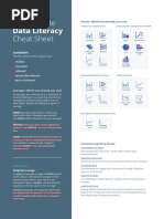 The Ultimate Data Literacy Cheat Sheet