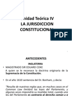Unidad Teórica IV - Jurisdicción Constitucional - 2018