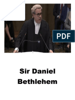 Sir Daniel Bethlehem