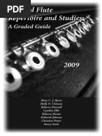 Selected Flute Repertoire And Studies Musical Notation Rhythm