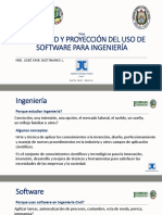 Actualidad y Proyeccion Del Uso de Software para Ingeniería - Bolivia