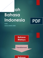 Materi 2_Sejarah Dan Ragam Bahasa Indonesia