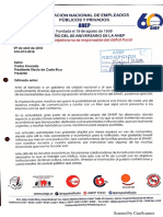 Carta Seccional ANEP-Sinart Al Presidente Carlos Alvarado