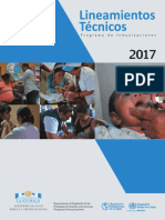 Lineamientos Técnicos Inmunizaciones 2017