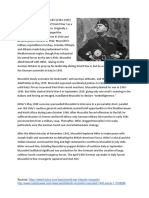 mussolini printout