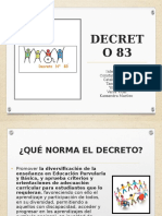 Decreto 83