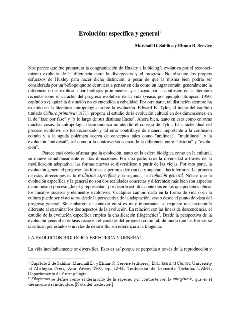 385978065.sahlins, M. y Elman-R-Service, Evolución y Cultura, Cap.2 ...