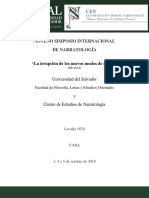 Noveno Simposio Internacional. Segunda Circular (10!5!18)