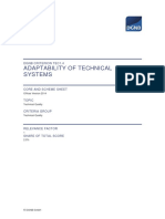  CORE14 TEC1.4 Adaptability of Technical Systems