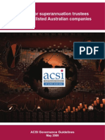 Corporate Governance Guidelines (ACSI)
