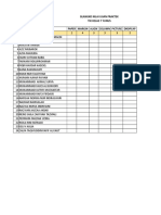 Blangko Nilai Ujian Praktek Tik Kelas 7 Yunus NO Nama Paper Margin Align Column Picture Dropcap