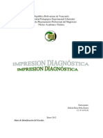 Impresion Diagnostica