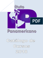 IPAN_Catálogo de Cursos 2018