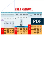 Agenda Mensual PDF