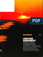 Sylvania Lighting Equipment Product Catalog 1979