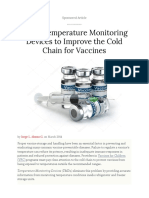 Using Temperature Monitoring Devices to Improve the Cold Chain for Vaccines