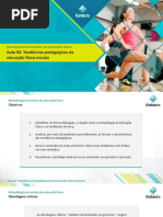 Aula 4 Tendências Pedagógicas Da Educação Física Escolar