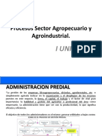 Procesos Sector Agropecuario y Agroindustrial