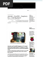 Asterisk + FreePBX + Raspberry Pi 2 VoIP Sip Server PDF