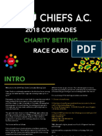 Betting Card 2018 - C