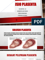 Solusio Plasenta