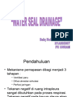 Water Seal Drainage - Holis