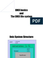 UNIX Basics and The UNIX File System